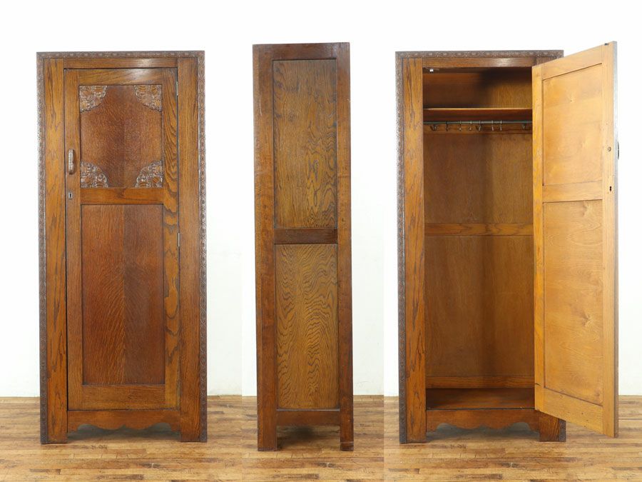 アンティーク家具 ワードローブ 80059