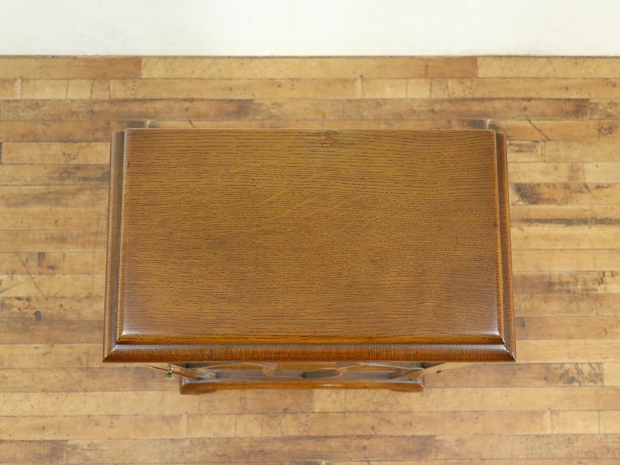 アンティーク クロス張替済ショーケース 80087