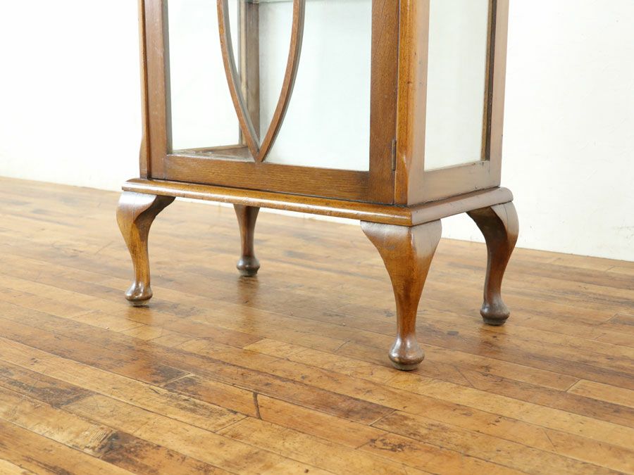 アンティーク クロス張替済ショーケース 80087