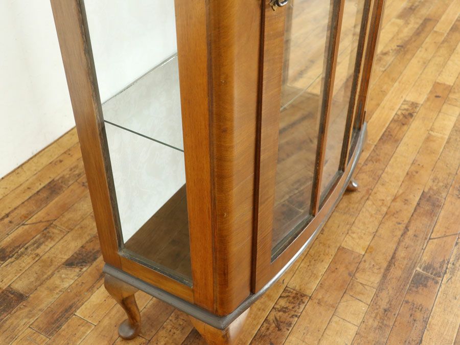 アンティーク クロス張替済ショーケース 80116