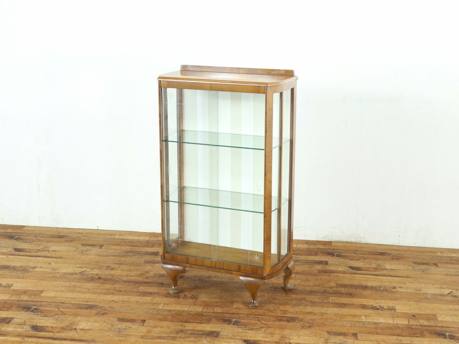 アンティーク クロス張替済ショーケース 80099