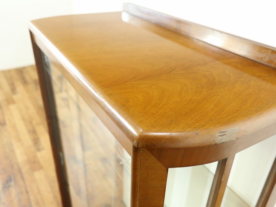 アンティーク クロス張替済ショーケース 80099