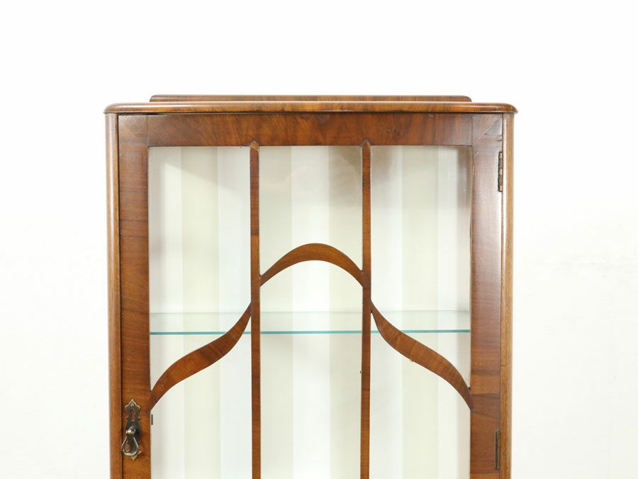 アンティーク クロス張替済ショーケース 80011