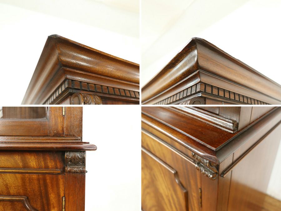 アンティーク家具 キャビネット 80308