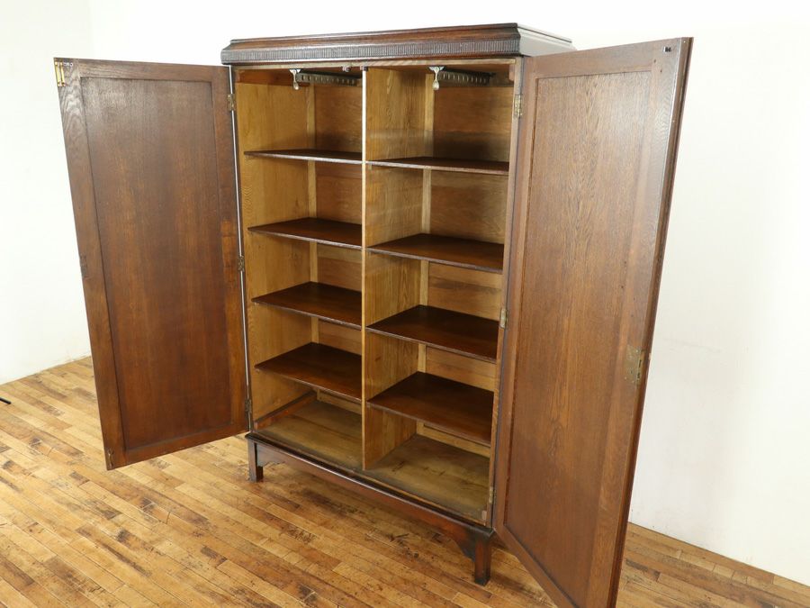 アンティーク家具 ワードローブ 80190