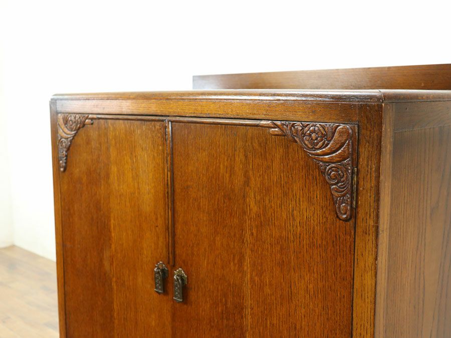 アンティーク家具 キャビネット 80340