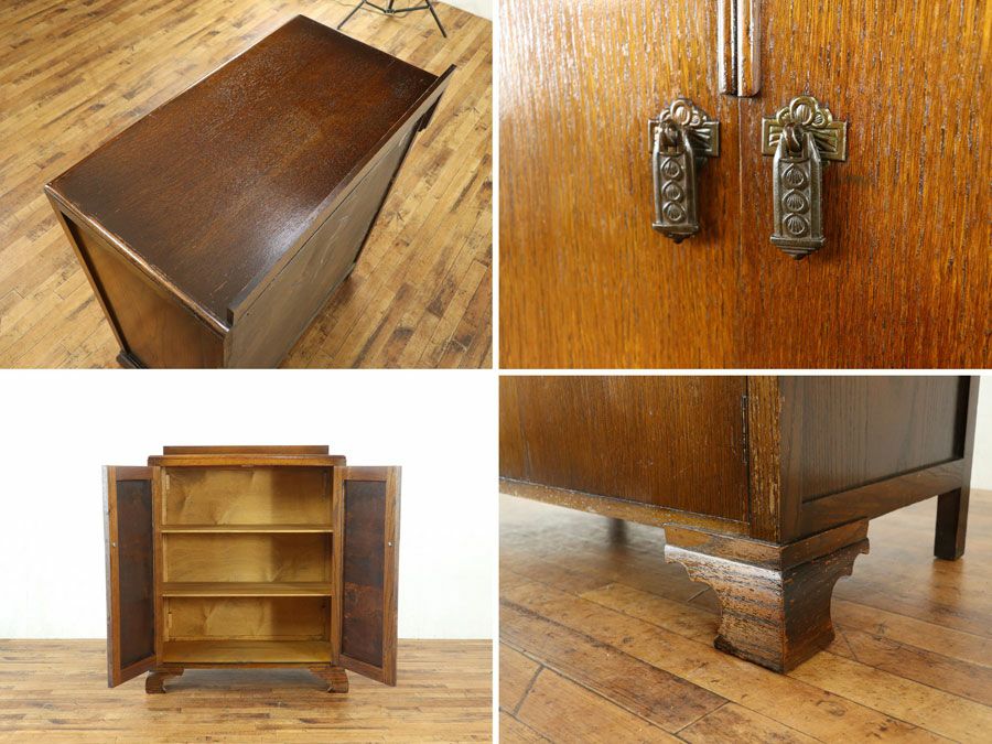 アンティーク家具 キャビネット 80340