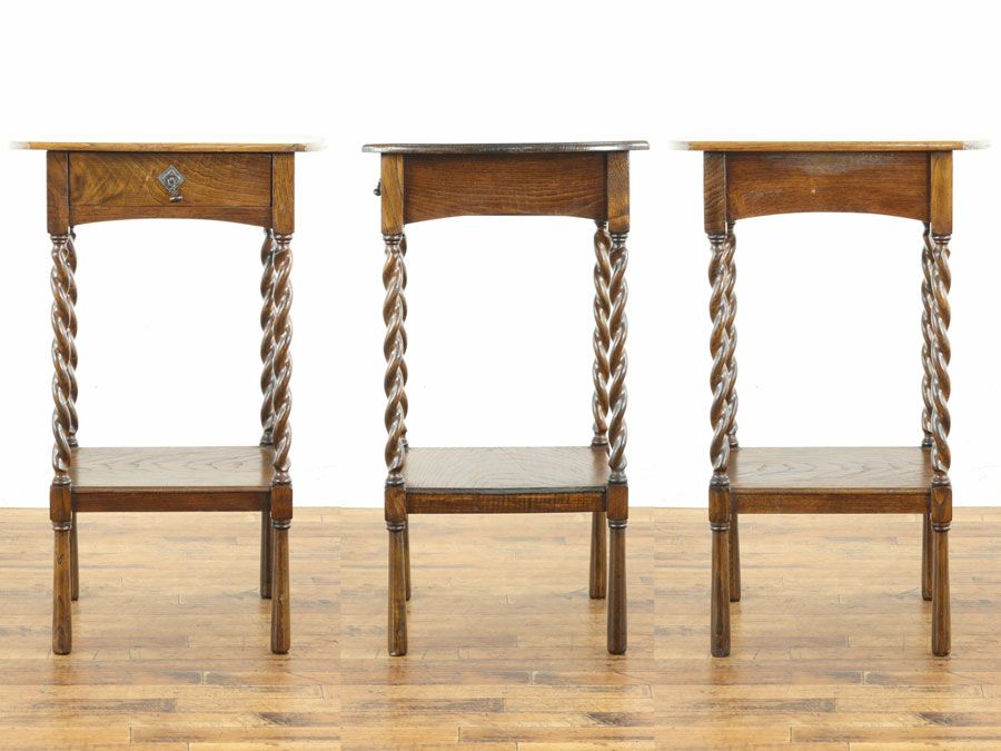 アンティーク家具 サイドテーブル 80312