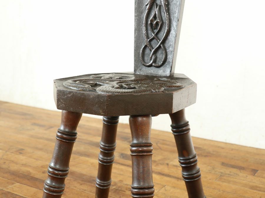 アンティーク家具 スピニングチェア 80288