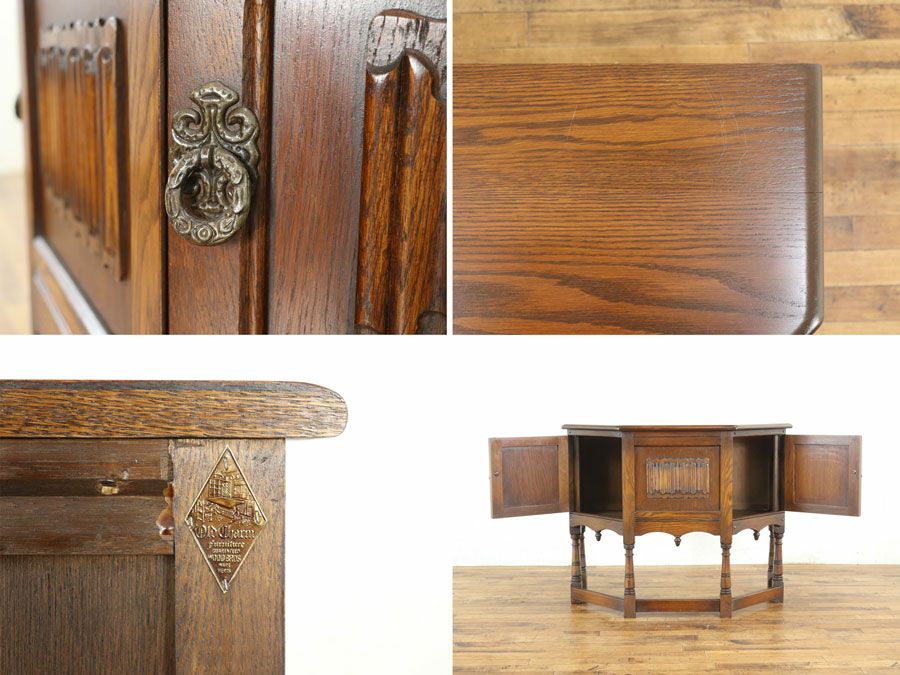 英国家具 OldCharmキャビネット 80251