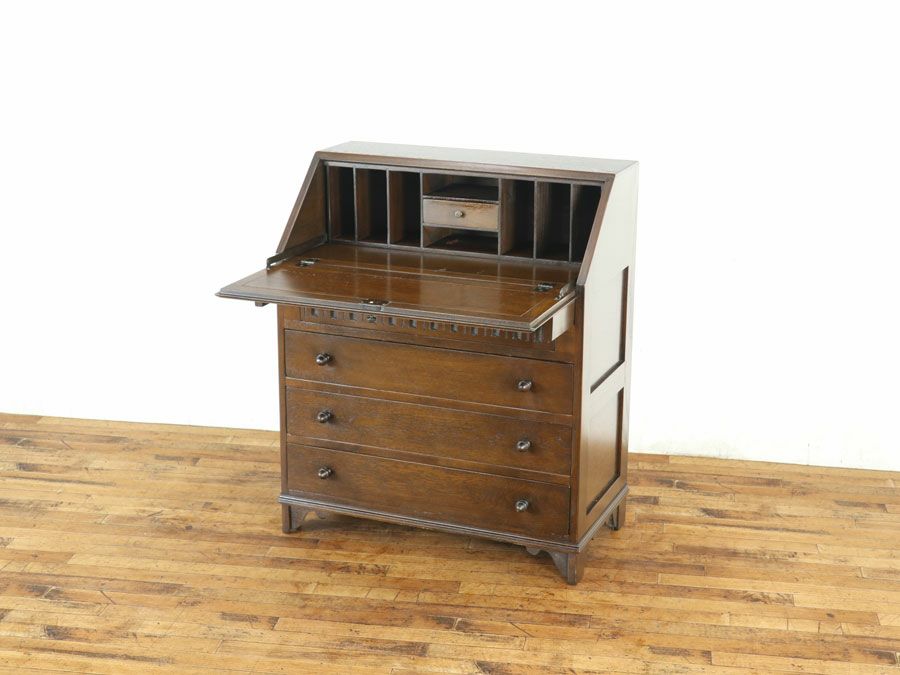アンティーク家具 ビューロー 80257