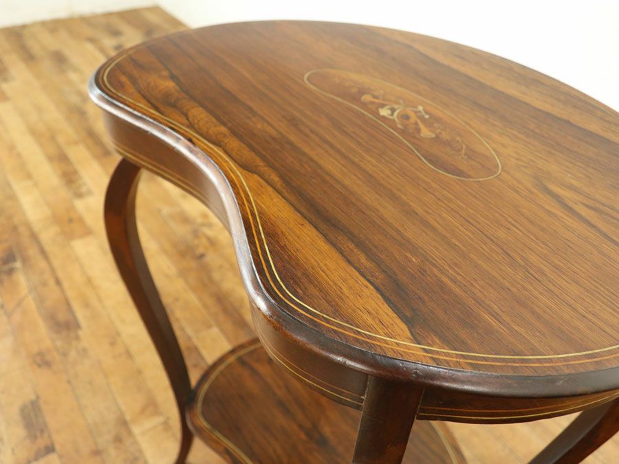 アンティーク家具 キドニーテーブル 80328