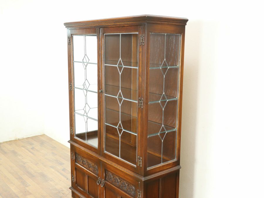 英国家具 OldCharmショーケース 80314