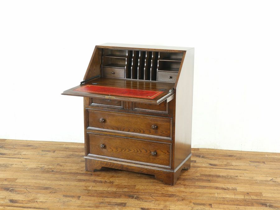 アンティーク家具 ビューロー 80254