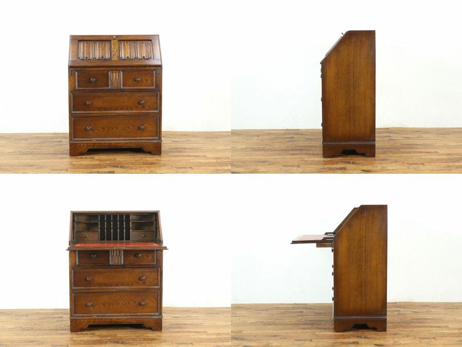 アンティーク家具 ビューロー 80254