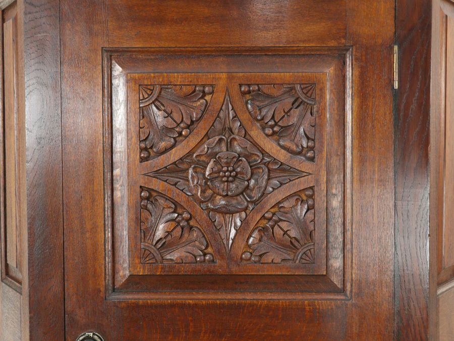 アンティーク家具 コーナーローブ 80323