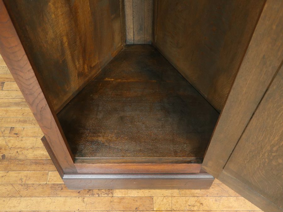 アンティーク家具 コーナーローブ 80323