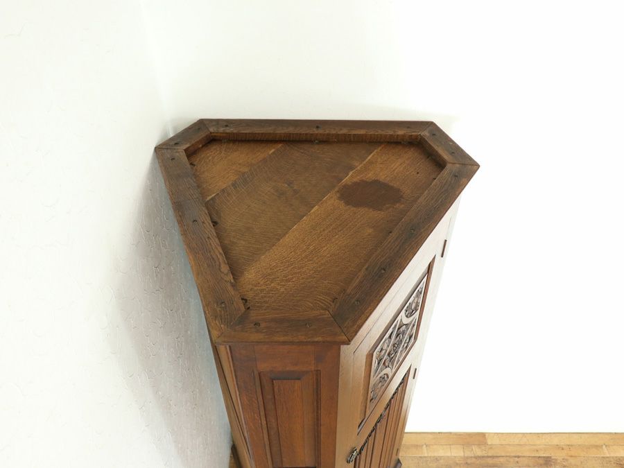 アンティーク家具 コーナーローブ 80323
