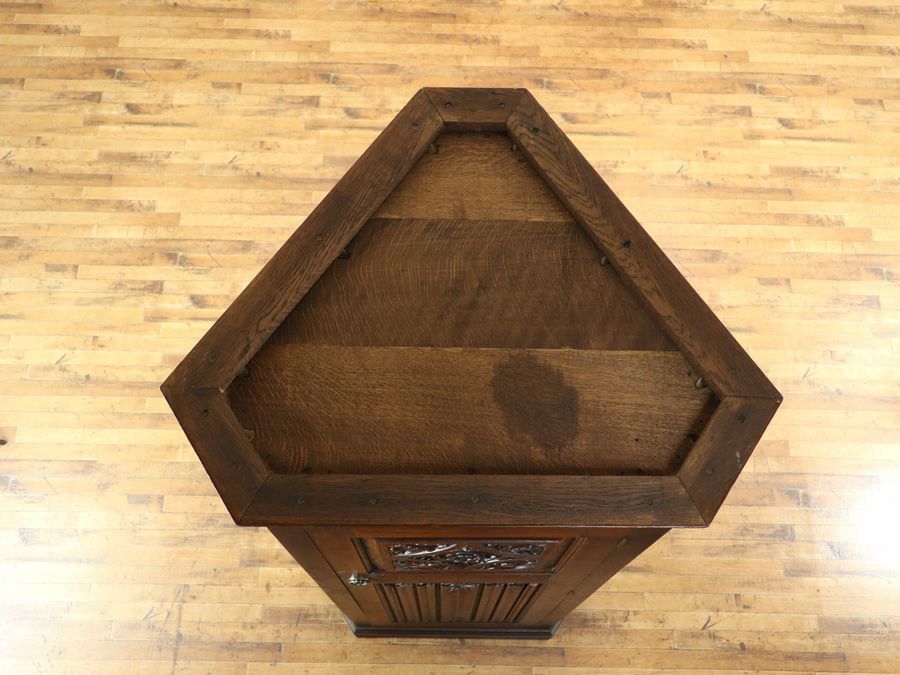 アンティーク家具 コーナーローブ 80323