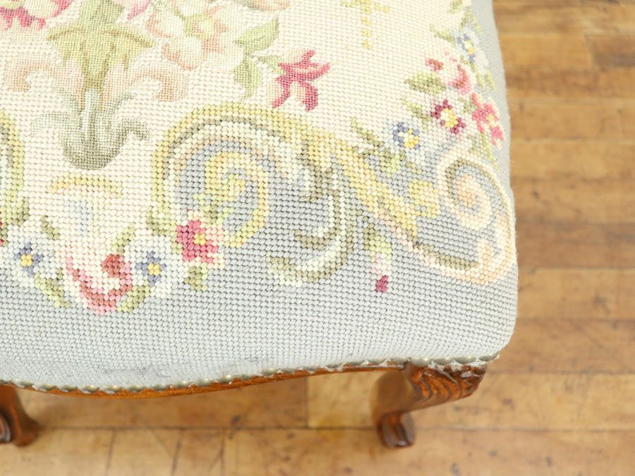 アンティーク家具 スツール 65244a
