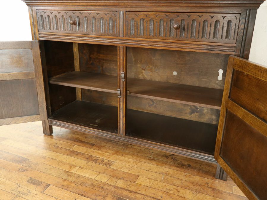 アンティーク家具 カップボード 80266