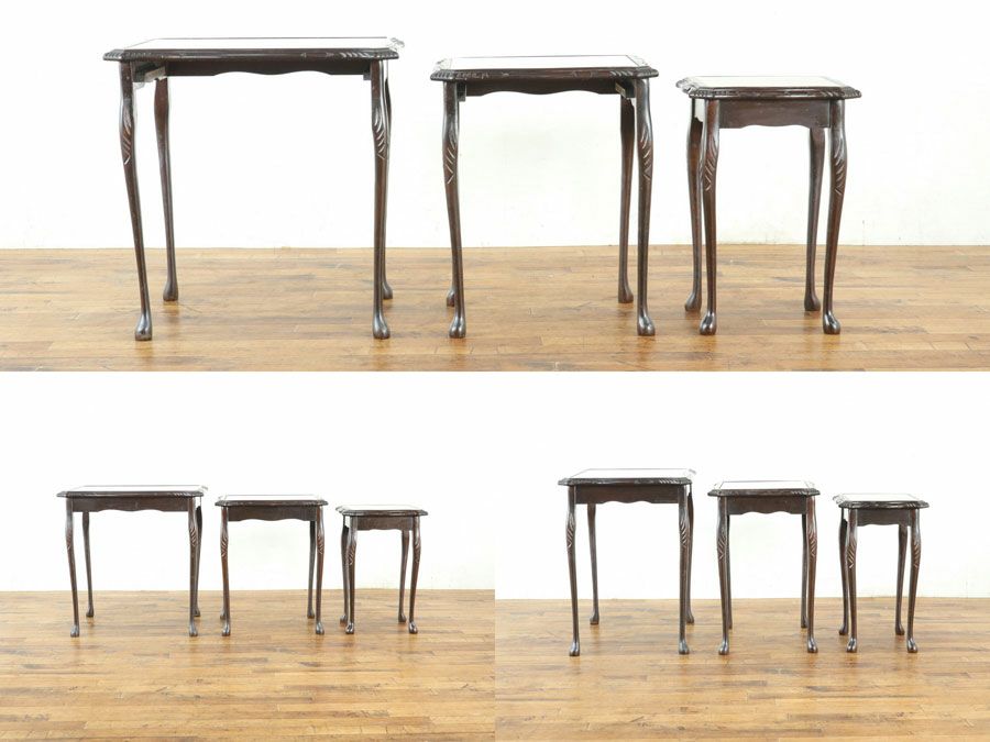 アンティーク家具 ネストテーブル 80227