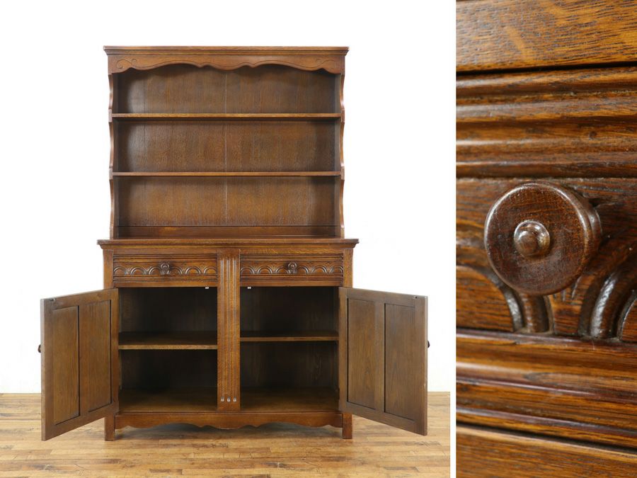 アンティーク家具 カップボード 80256