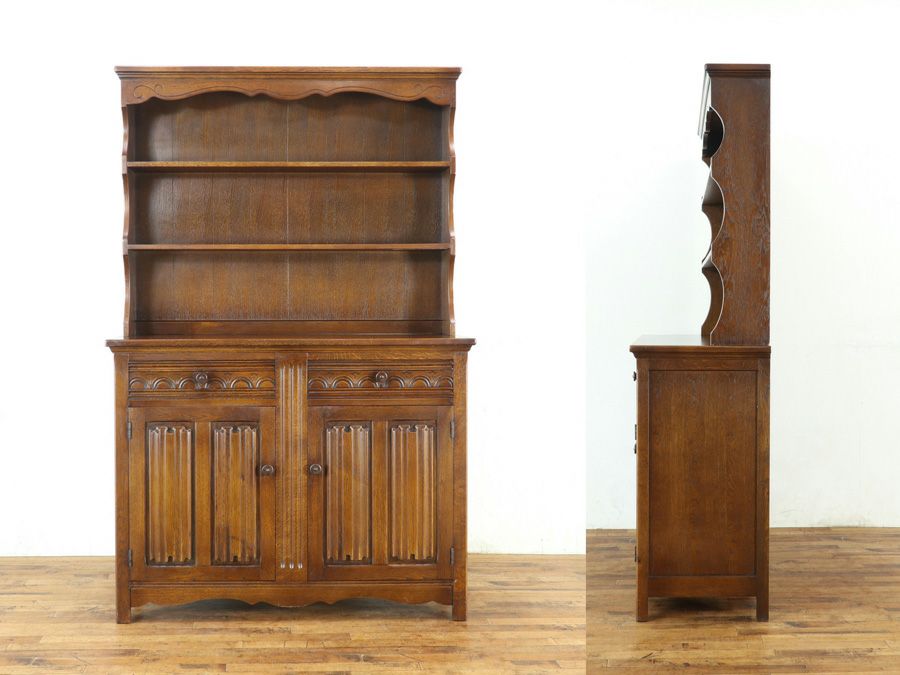 アンティーク家具 カップボード 80256