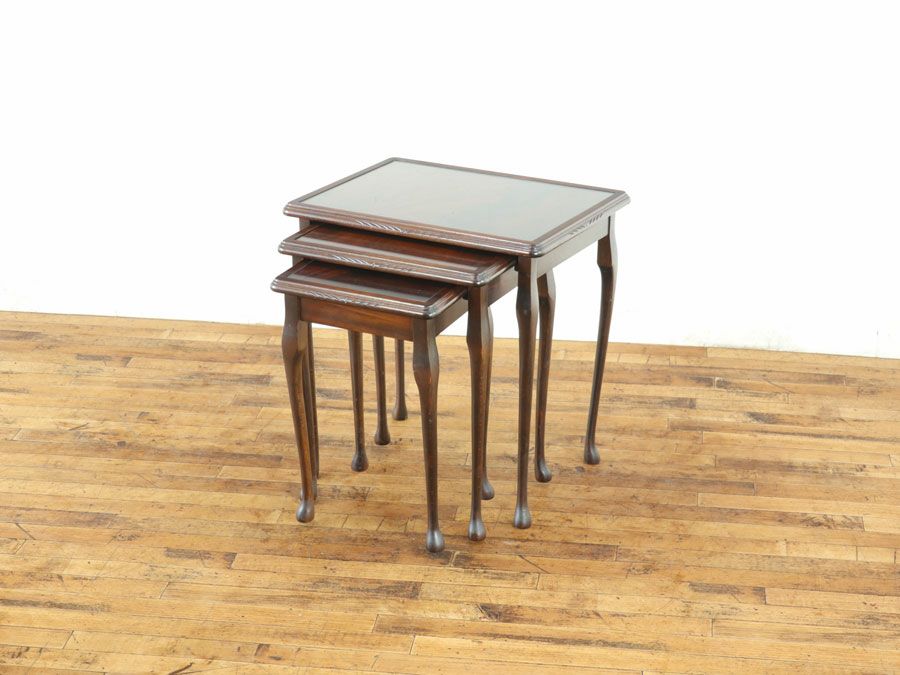 アンティーク家具 ネストテーブル 80231a