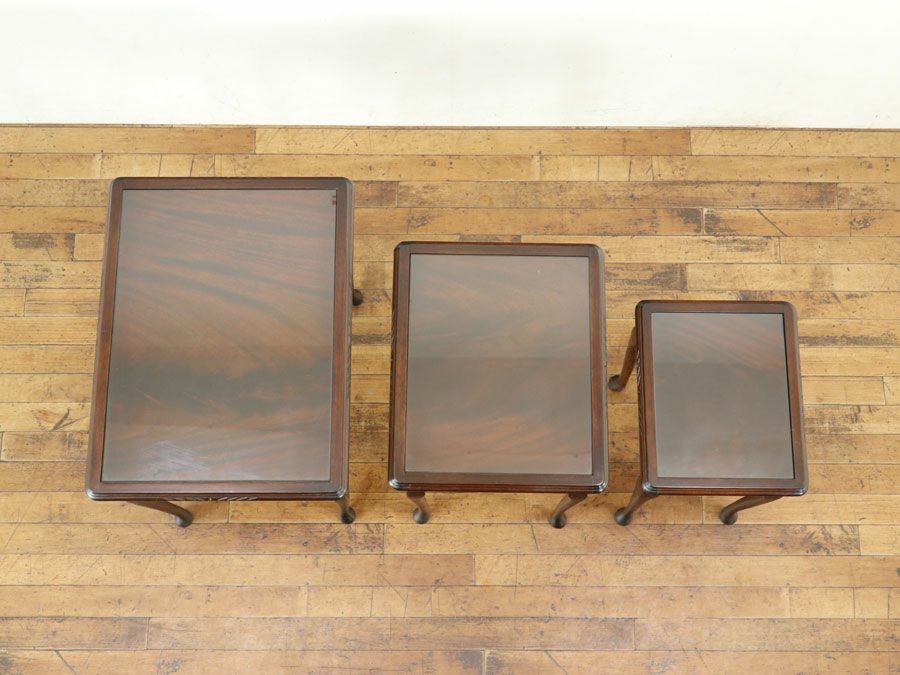 アンティーク家具 ネストテーブル 80231a