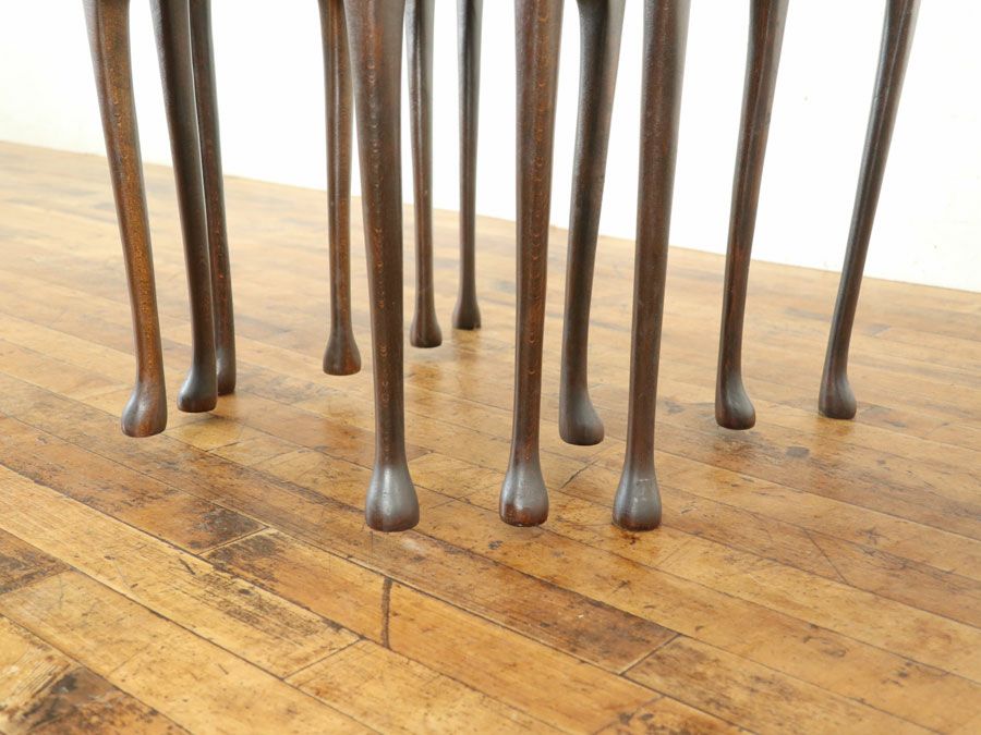 アンティーク家具 ネストテーブル 80231a