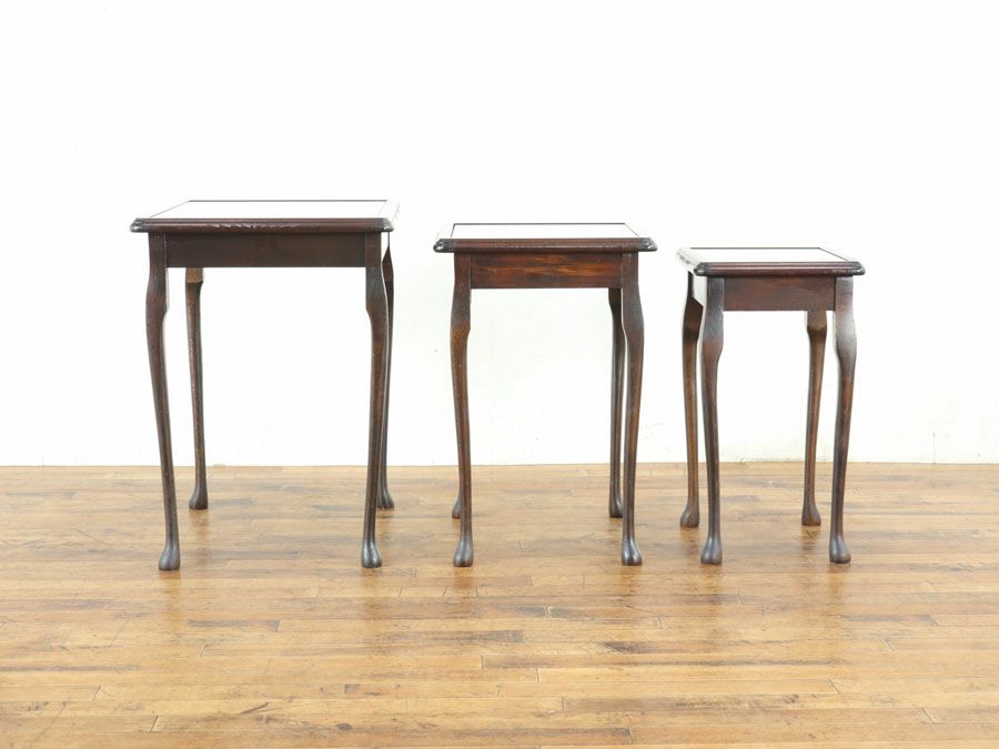 アンティーク家具 ネストテーブル 80231a