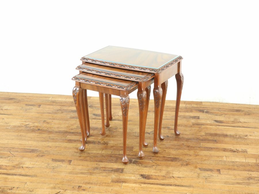 アンティーク家具 ネストテーブル 80233