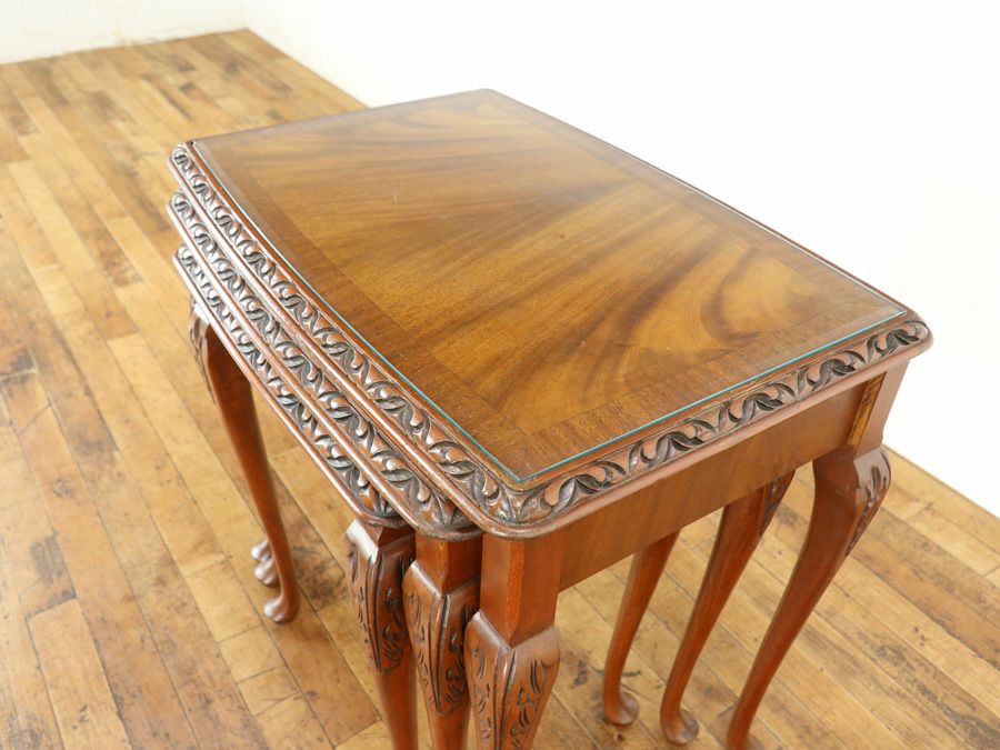 アンティーク家具 ネストテーブル 80233