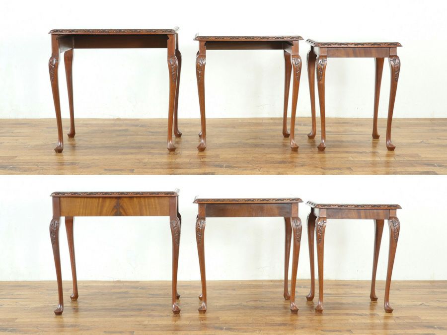 アンティーク家具 ネストテーブル 80233