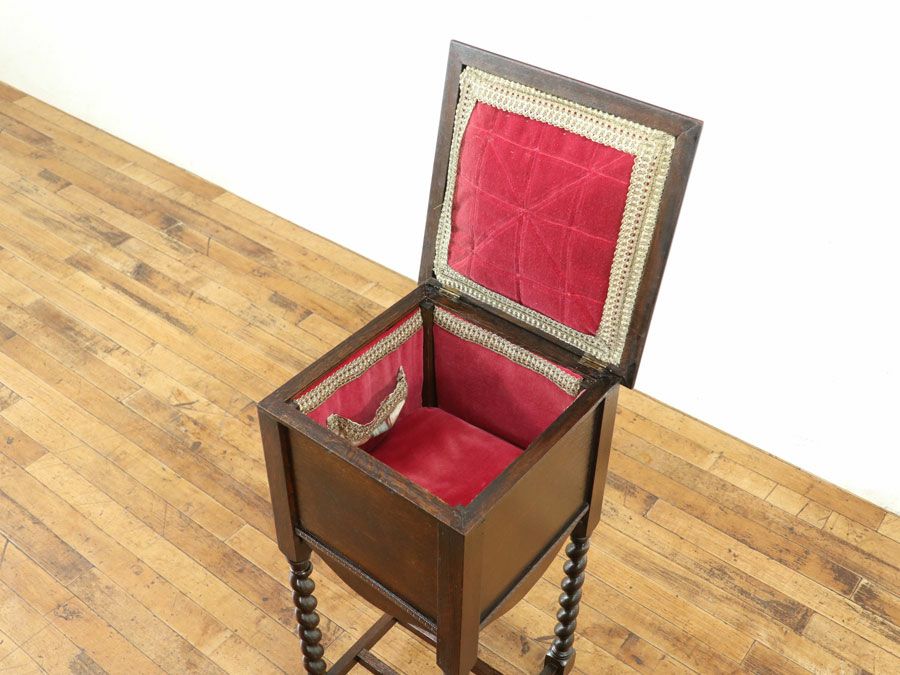 アンティーク家具 ソーイングボックス 80305