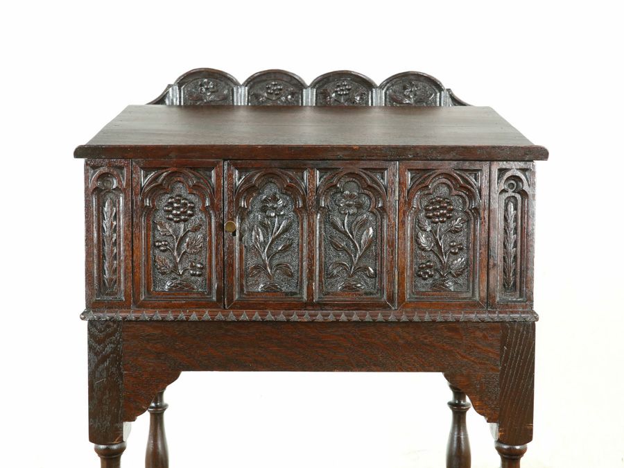 アンティーク家具 キャビネット 80321