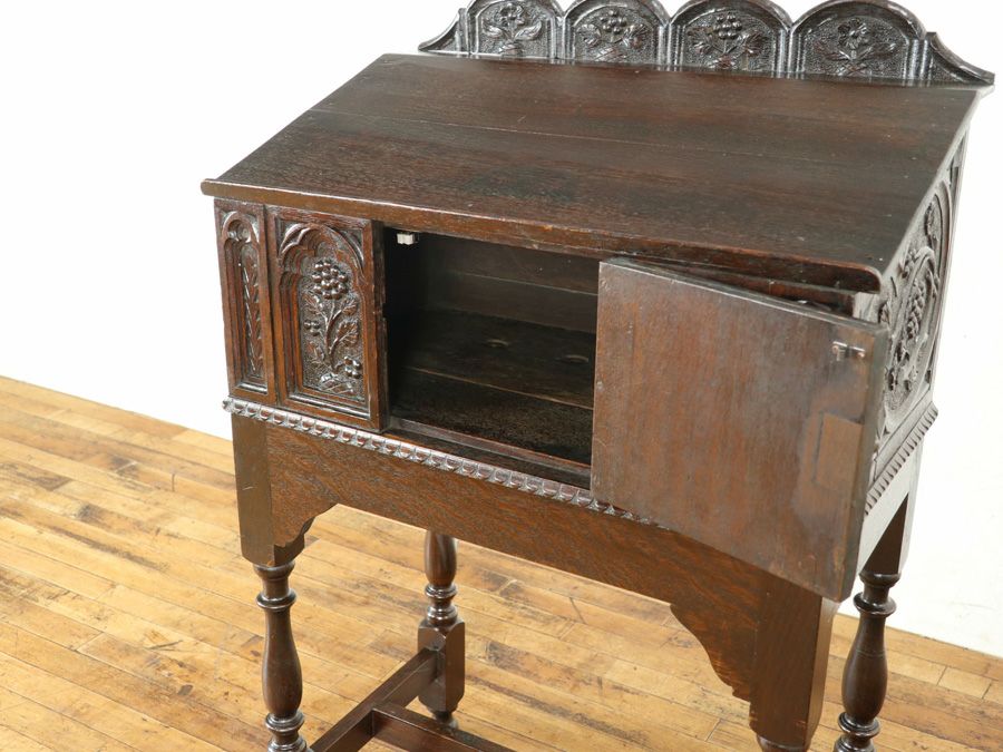 アンティーク家具 キャビネット 80321