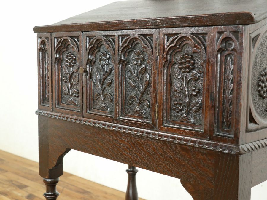 アンティーク家具 キャビネット 80321