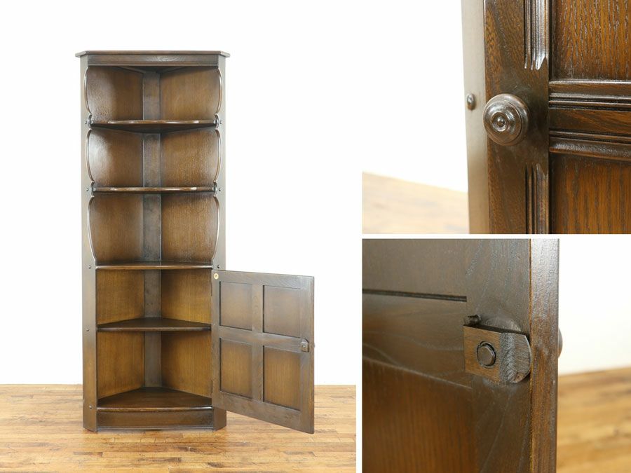 アンティークERCOLコーナーキャビ 80221