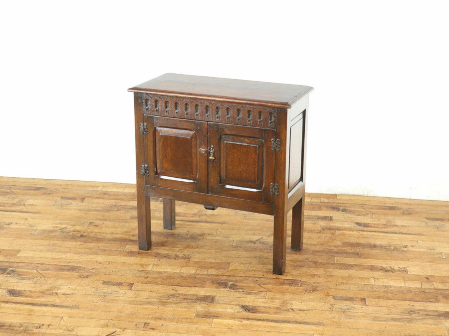 アンティーク家具 サイドキャビネット 80286