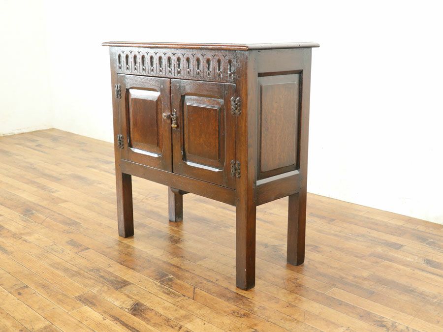 アンティーク家具 サイドキャビネット 80286