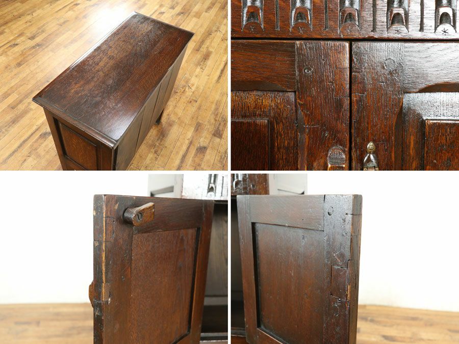 アンティーク家具 サイドキャビネット 80286