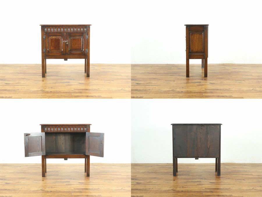 アンティーク家具 サイドキャビネット 80286