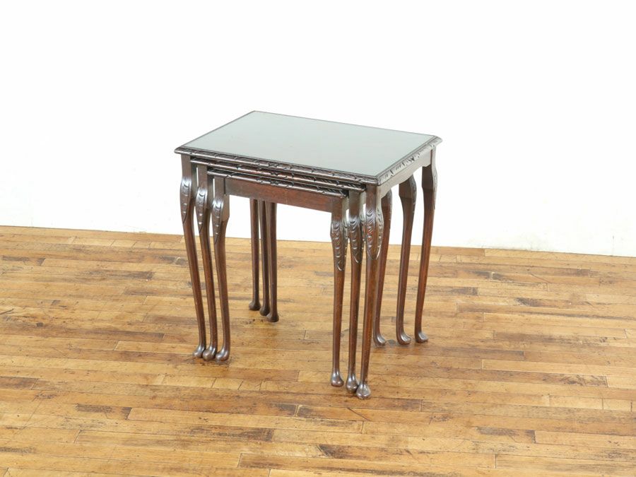 アンティーク家具 ネストテーブル 80231b
