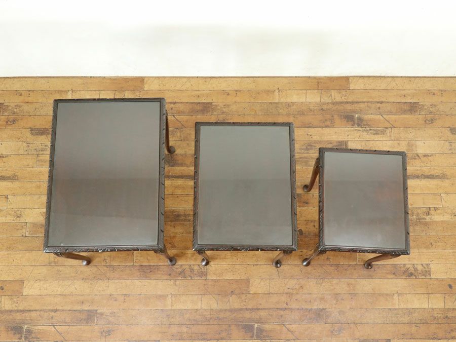 アンティーク家具 ネストテーブル 80231b