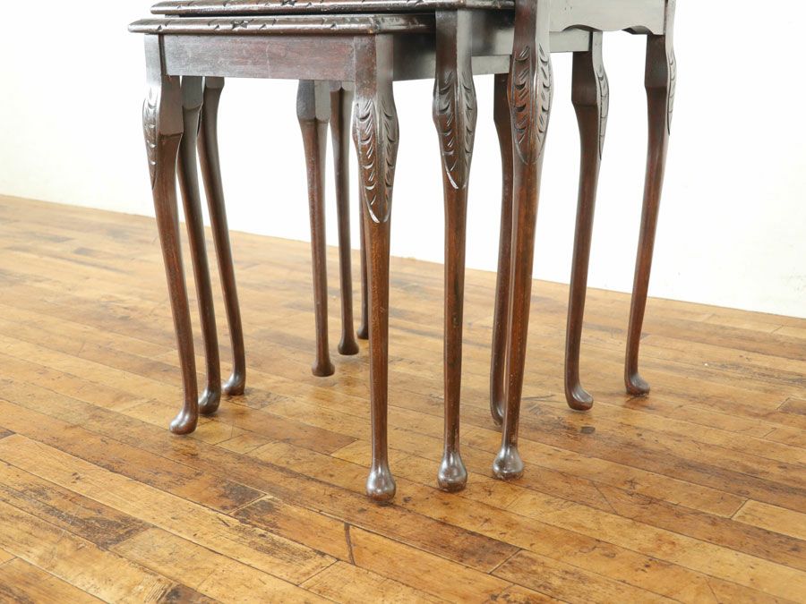 アンティーク家具 ネストテーブル 80231b