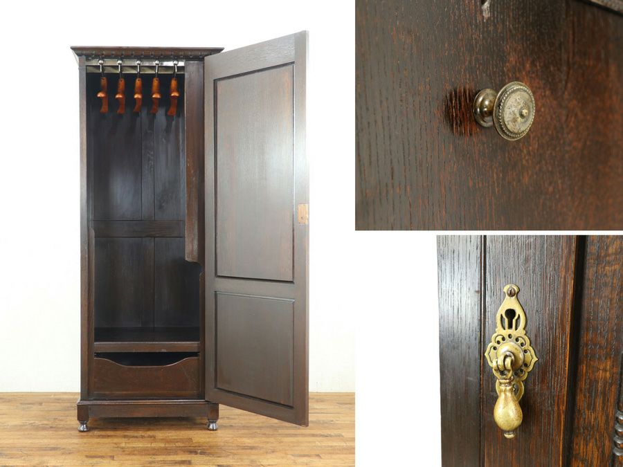 アンティーク家具 ワードローブ 80290