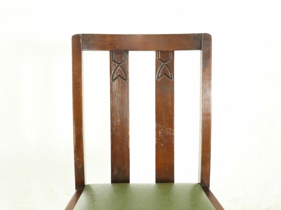 アンティーク 張替済ダイニングチェア 80052a