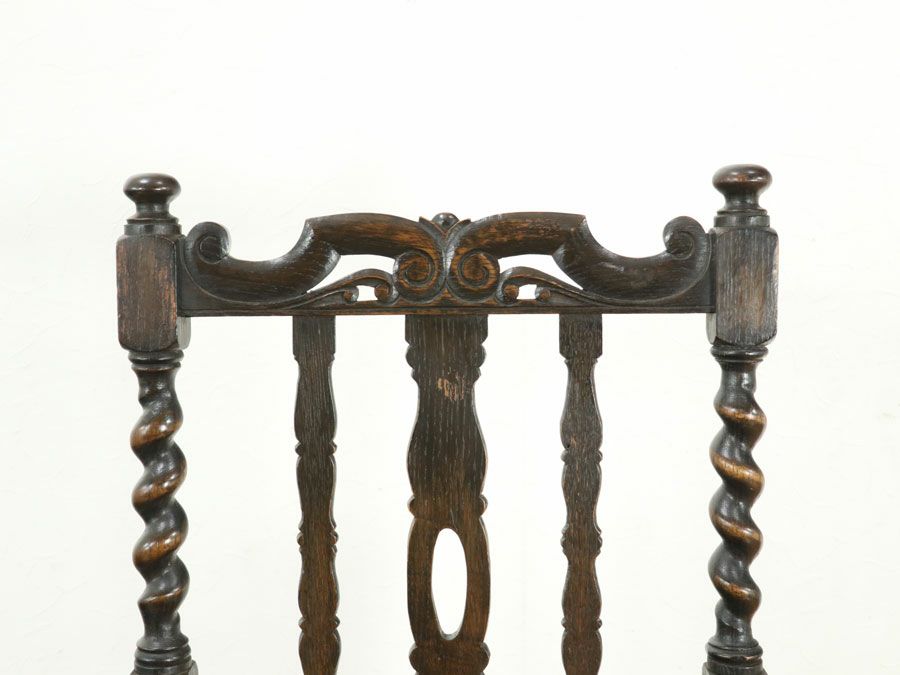 アンティーク家具 張替済アームチェア 80281